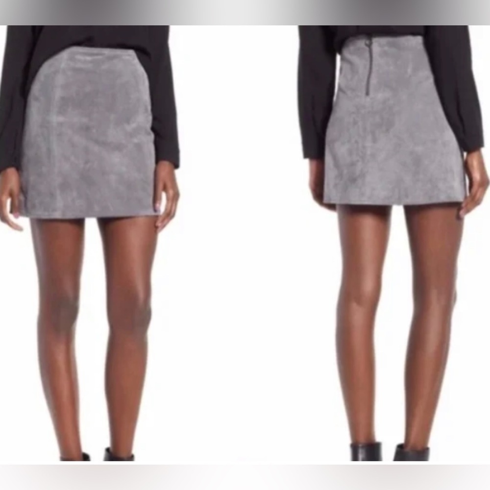 BLANK NYC suede mini skirt size 29